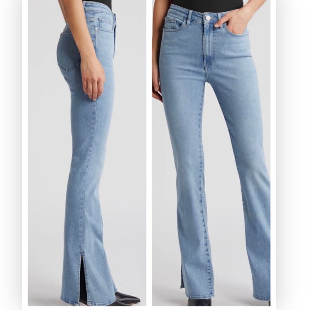 Frame Le Mini Seamed Split Hem Bootcut Jeans 28 NWT $218